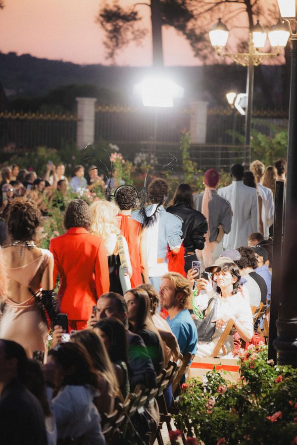 desfile Arcadia de Palomo Spain primavera verano 2027 en Mercedes-Benz Fashion Week Madrid