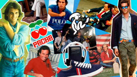 collage evolución del pijo español de los años 80 a la actualidad