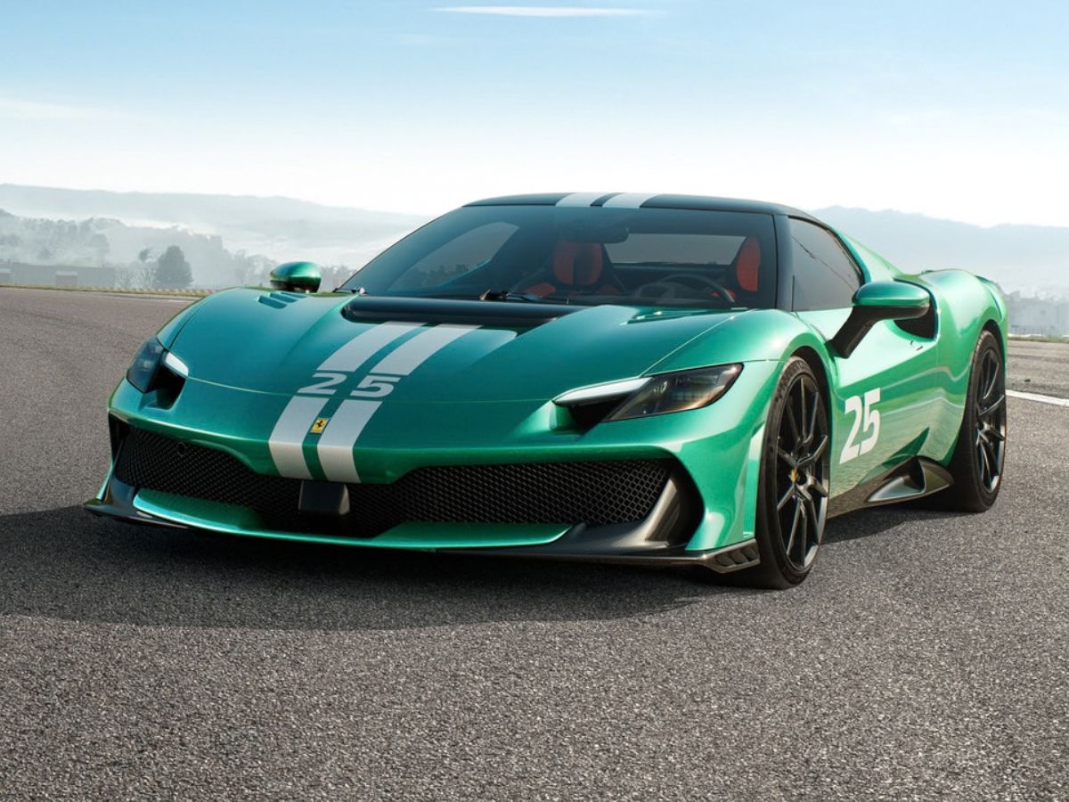 Imagen del Ferrari 296 Speciale en su presentación