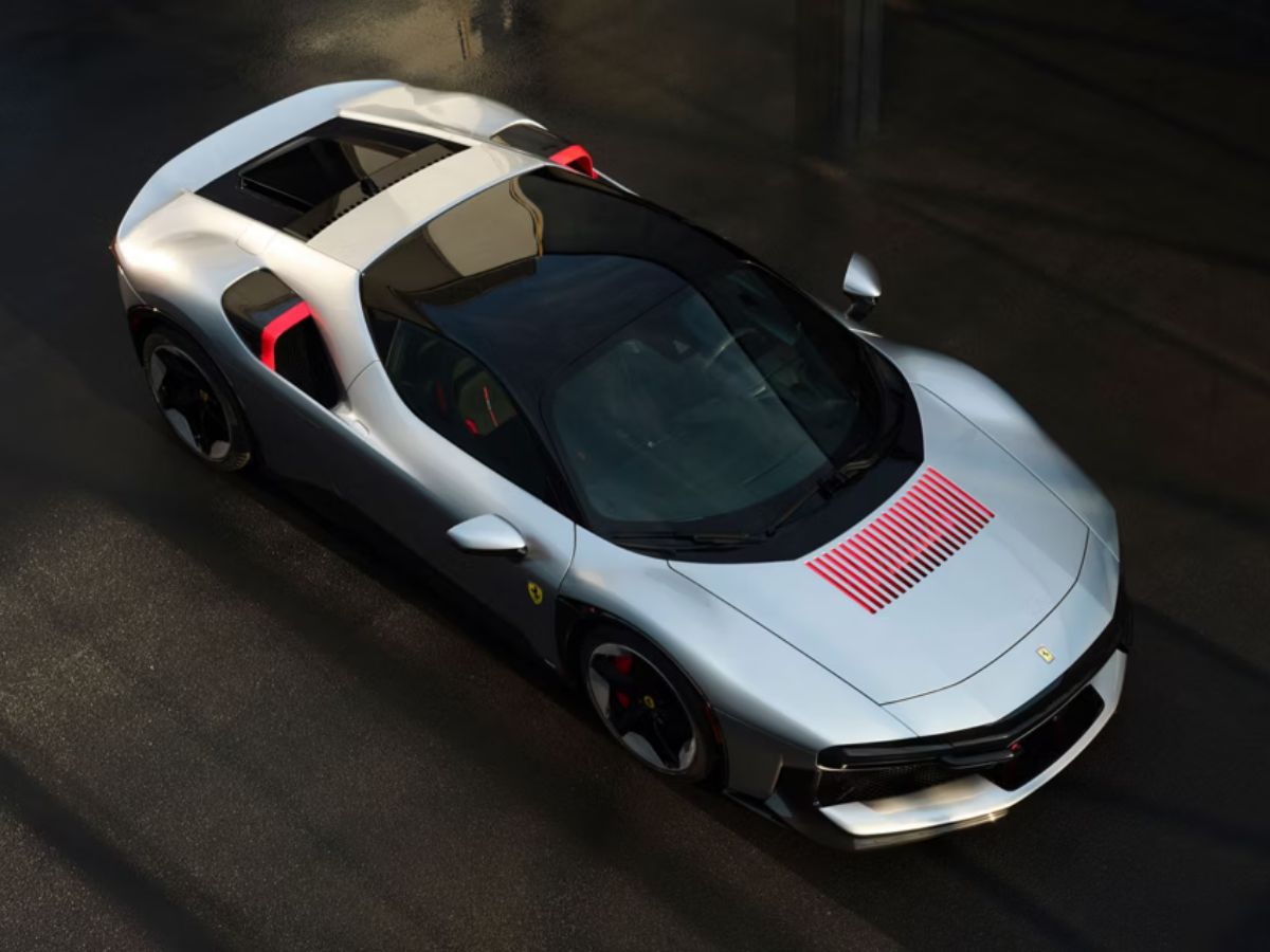 Vista superior del Ferrari CZ26