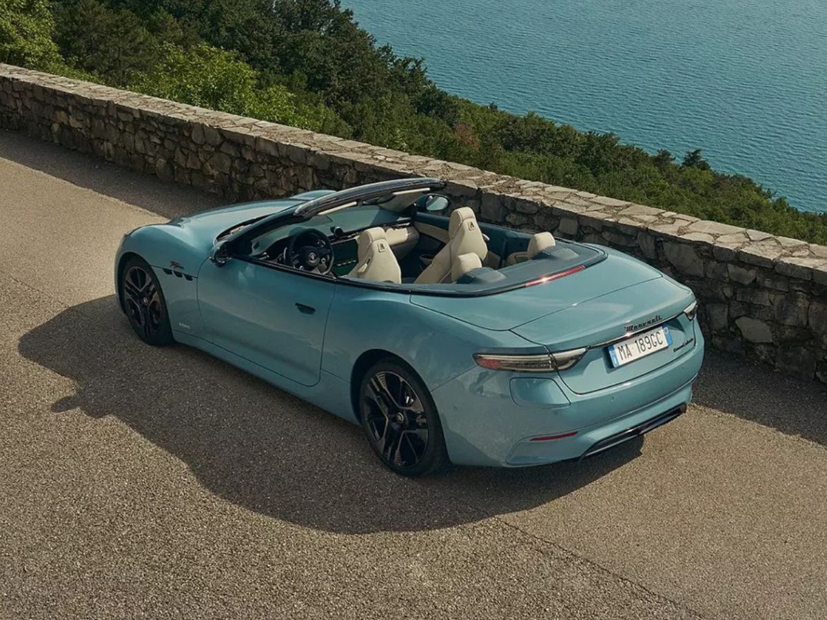 Foto de la parte trasera del nuevo Maserati GranCabrio