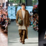 modelos masculinos desfilando en la Mercedes Benz Fashion Week de Madrid