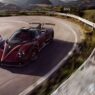 Foto en curva del Pagani Zonda Fantasma EVO