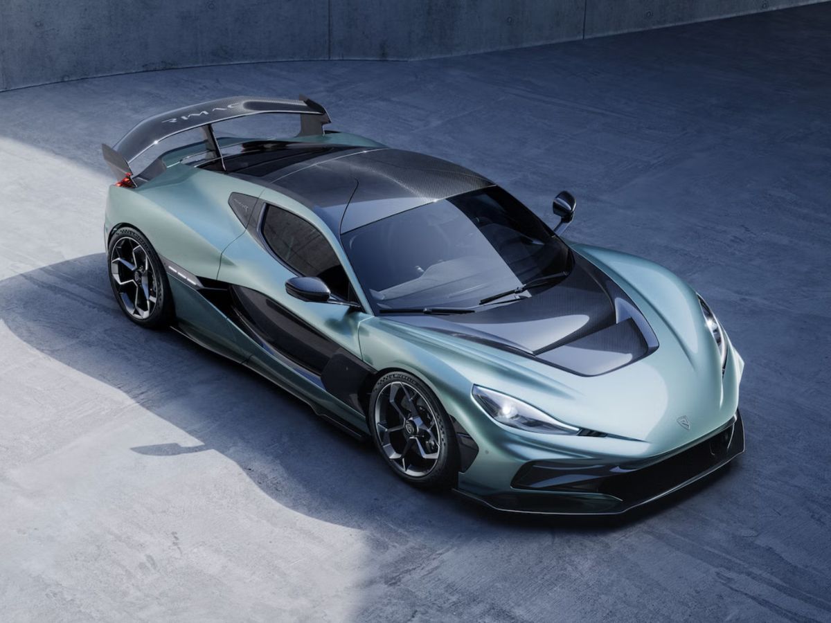 Imagen de estudio del Rimac Nevera R Founder's Edition