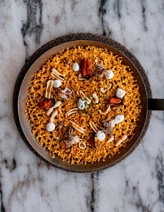Arroz del restaurante Arzábal Retiro de Madrid