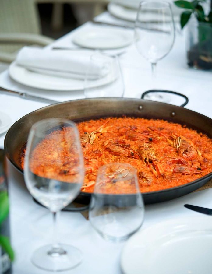 Arroz L'Albufera en el barrio de Tetuán en Madrid 