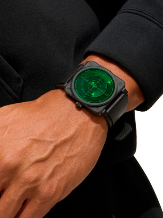 Bell & Ross BR-03 Green Radar Ceramic