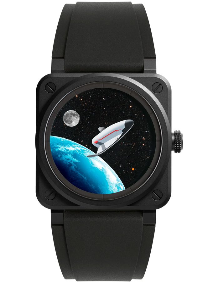 vista general del reloj Bell & Ross BR-03 Space Mission