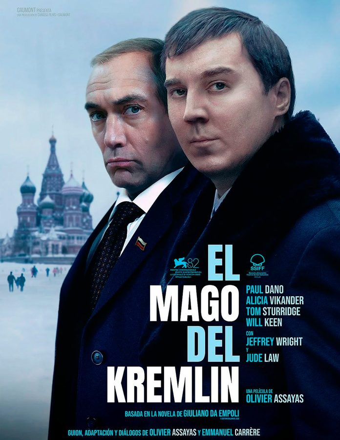 Cartel película El Mago del Kremlin protagonizada por Jude Law