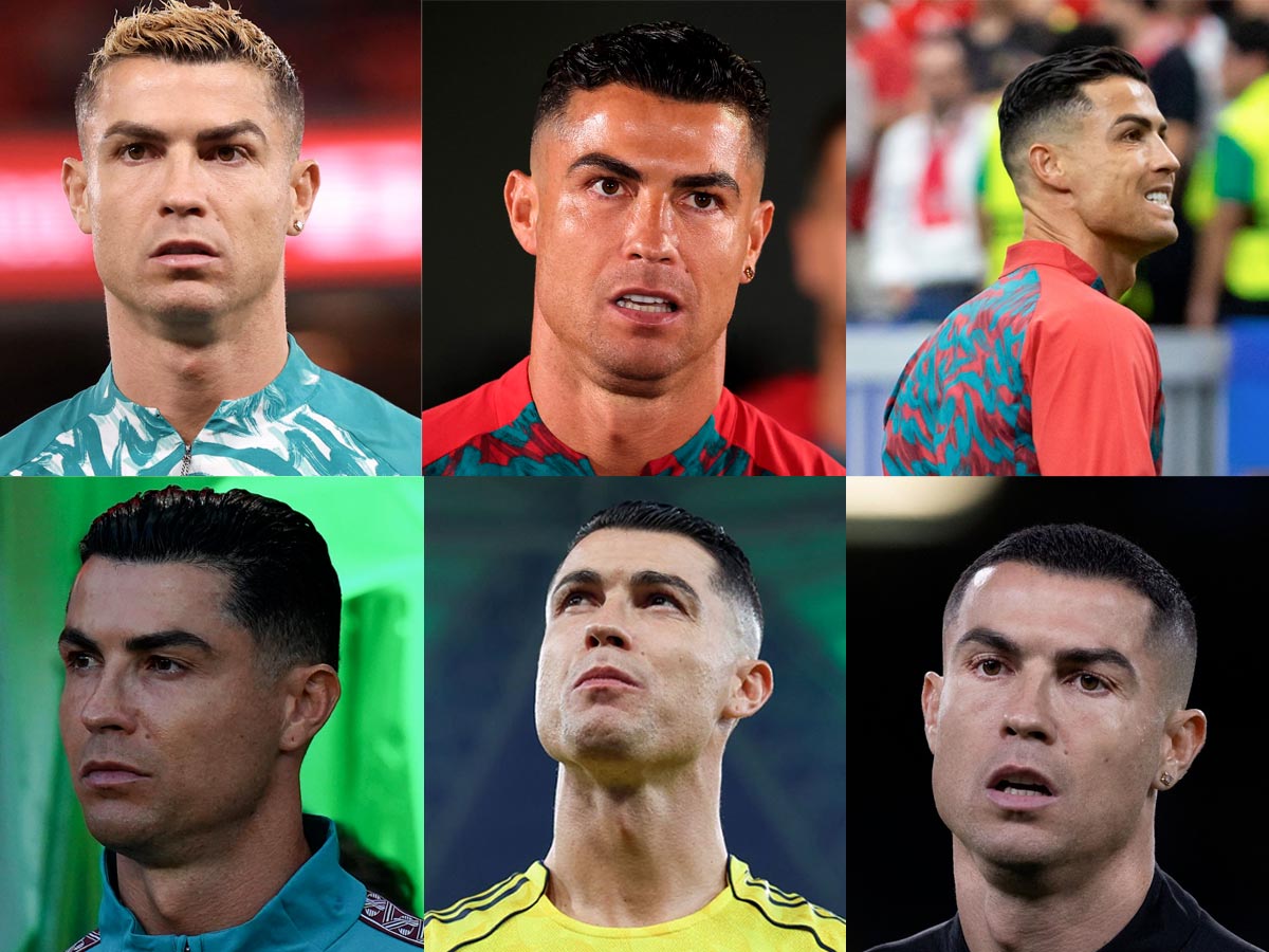 Cristiano Ronaldo cortes de pelo en 2026