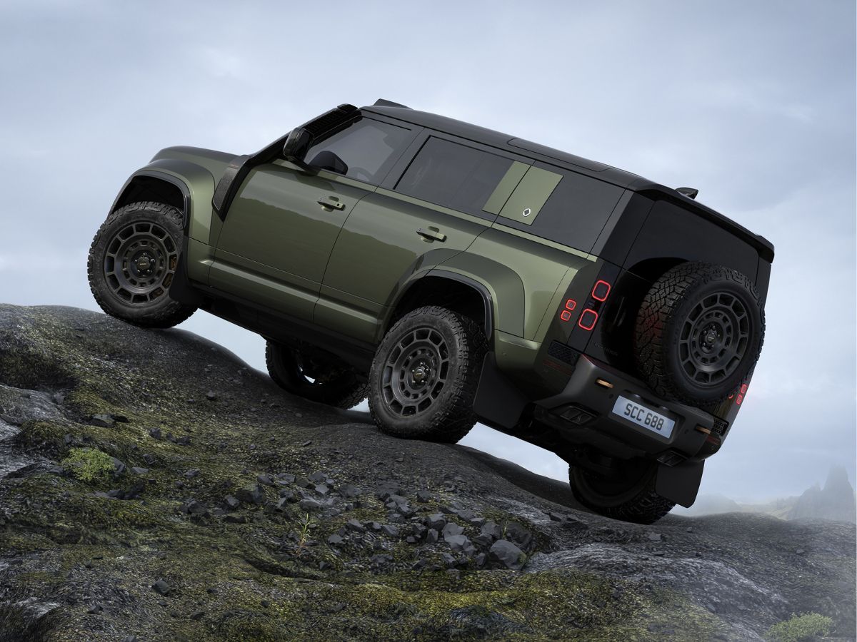 Foto del Land Rover Defender como todoterreno