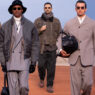 Cinco modelos desfilan en el desierto de Marrakech con la colección Giorgio Armani & Kith Otoño/Invierno 2026 Dreams of the Dune