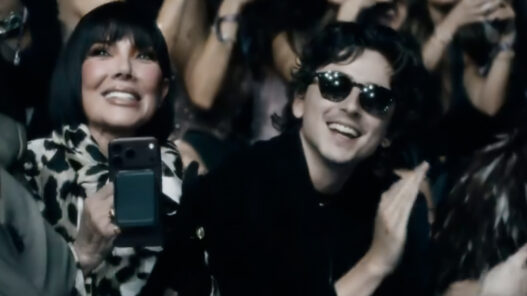 Timothée Chalamet en el público de Victoria´s Secret Fashion Show 2026