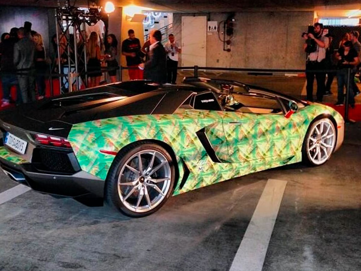 Lamborghini Aventador Roadster de LeBron James. 