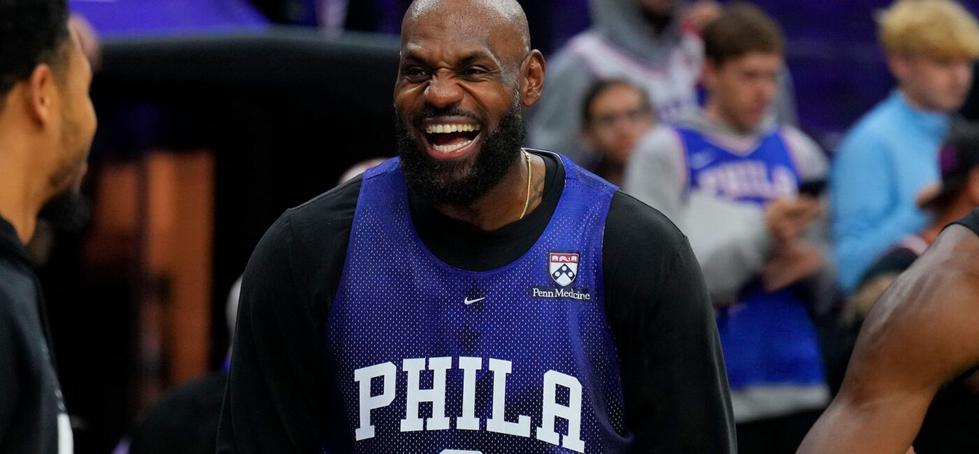LeBron James 76ers Filadelfia 03 de octubre de 2026