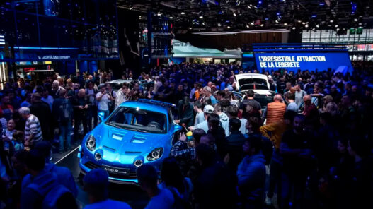 Pabellón del Mondial de l'Auto en Paris Expo Porte de Versailles.