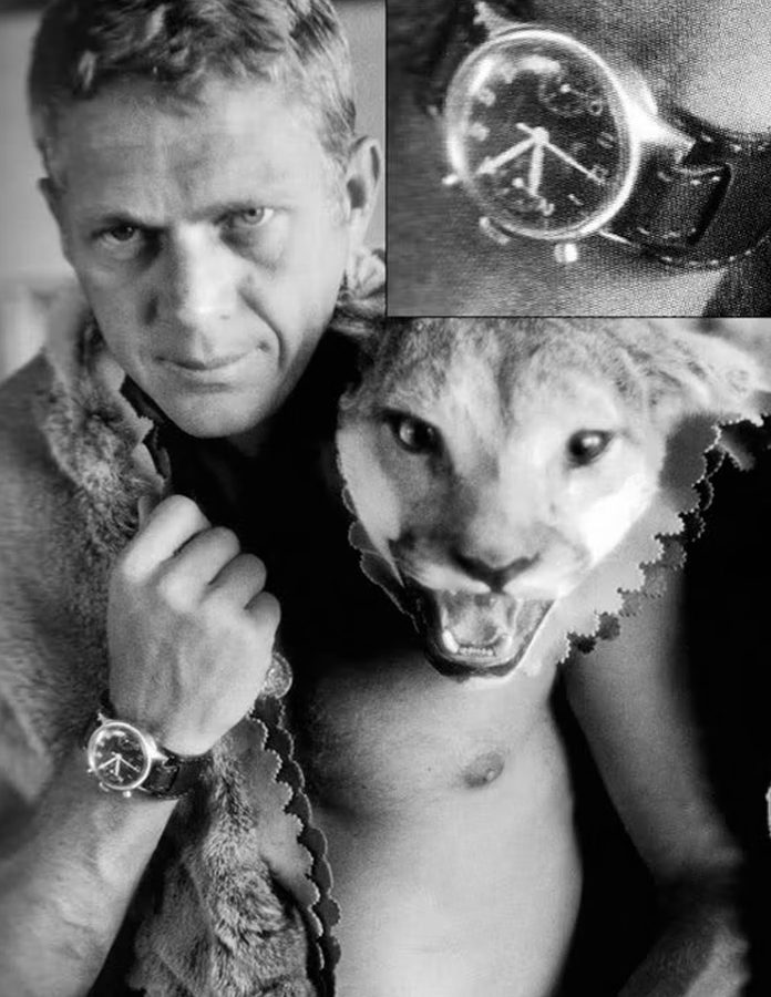 Steve McQueen con Hanhart 417