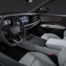 Audi Q9 de 7 plazas de tres cuartos delantero, imagen oficial de la sala de prensa de Audi
