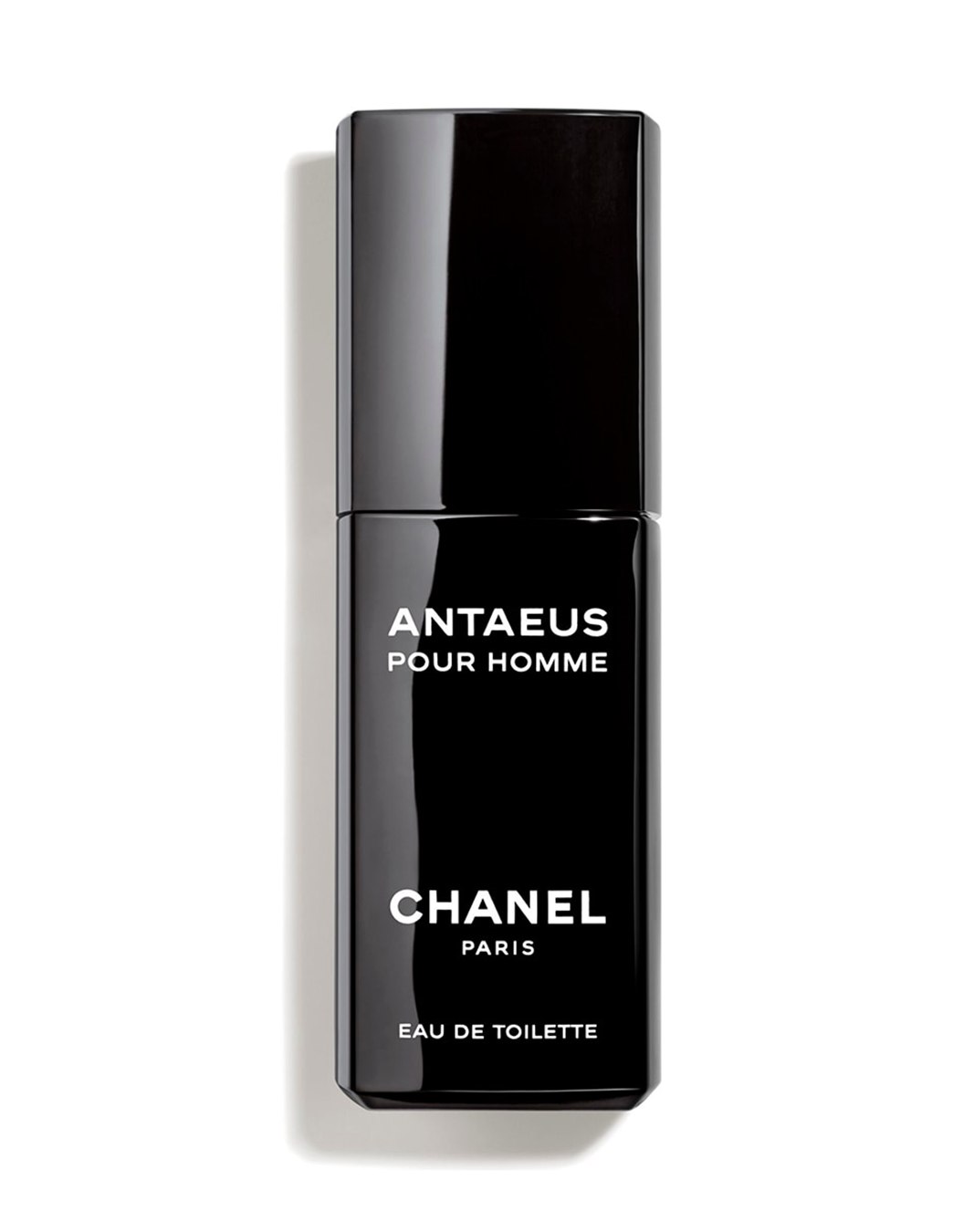 Frasco negro alargado de Chanel Antaeus Eau de Toilette