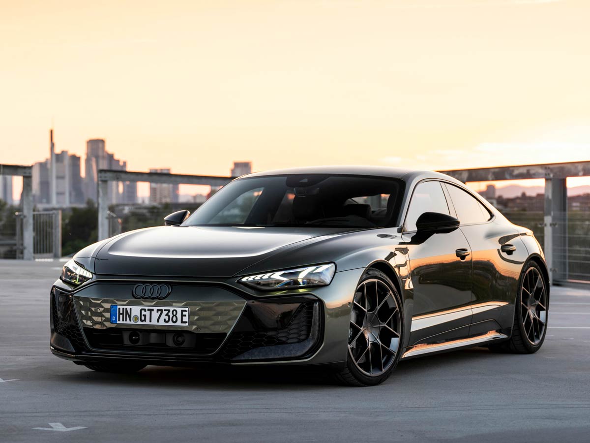 Audi RS e-tron GT performance uno de los 7 coches eléctricos más rápidos de España en 2026