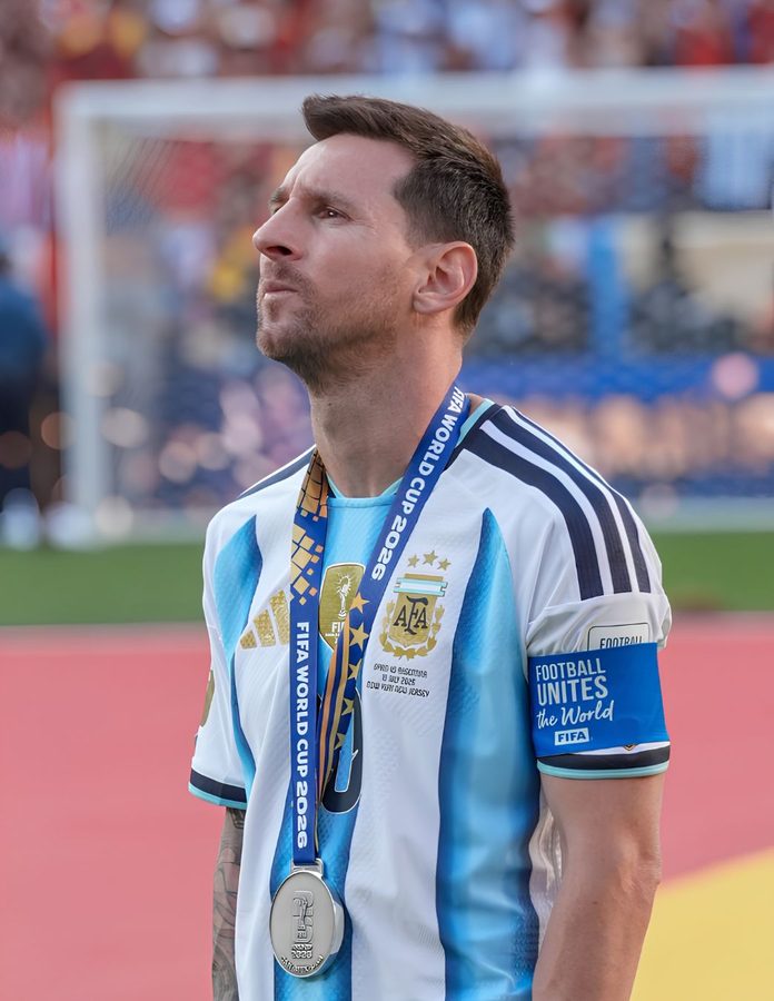 Foto de Leo Messi tras perder la final del Mundial 2026
