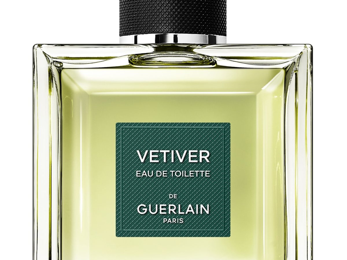 Guerlain Vétiver Eau de Toilette, frasco de 100 ml con tapón blanco