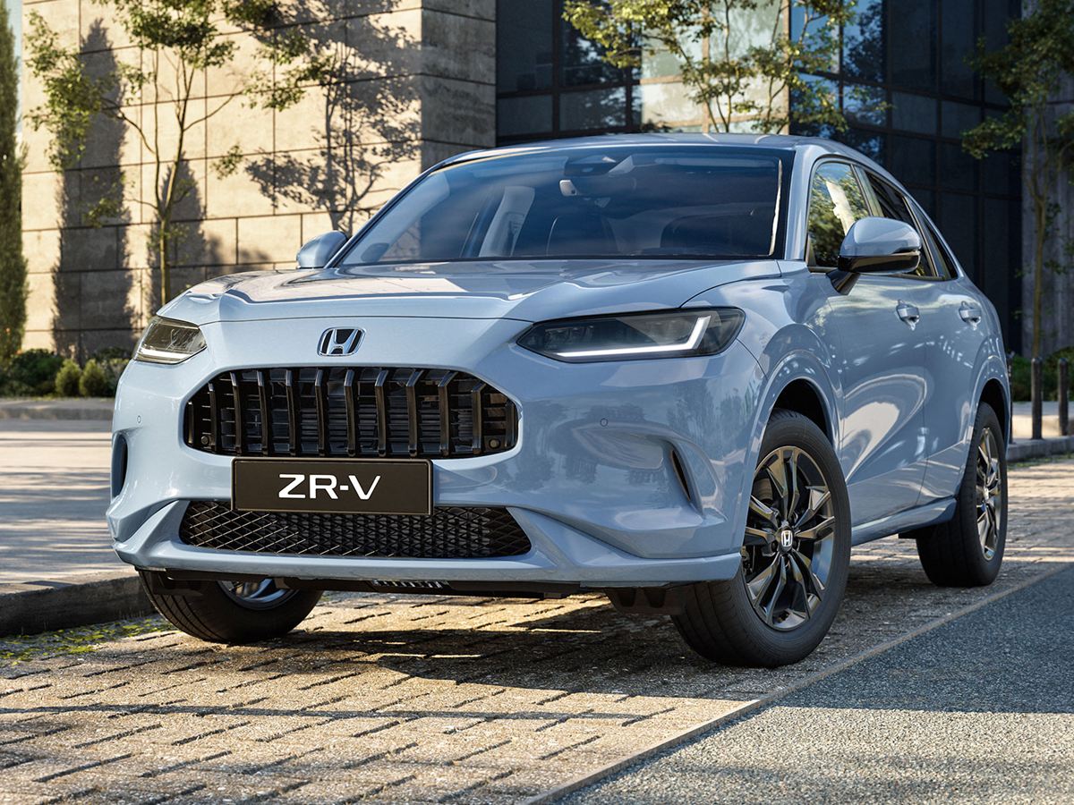 Honda ZR-V e:HEV de frente, imagen oficial de la portada de honda.es