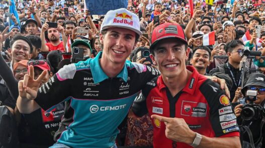 Foto de Máximo Quiles con Marc Márquez