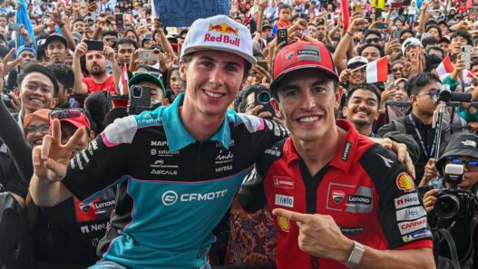 Foto de Máximo Quiles con Marc Márquez