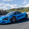 Foto del McLaren 750 S en movimiento por carretera