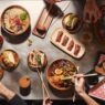 Bol de ramen con caldo, huevo y chashu en Chuka Ramen Bar, calle Echegaray, Madrid
