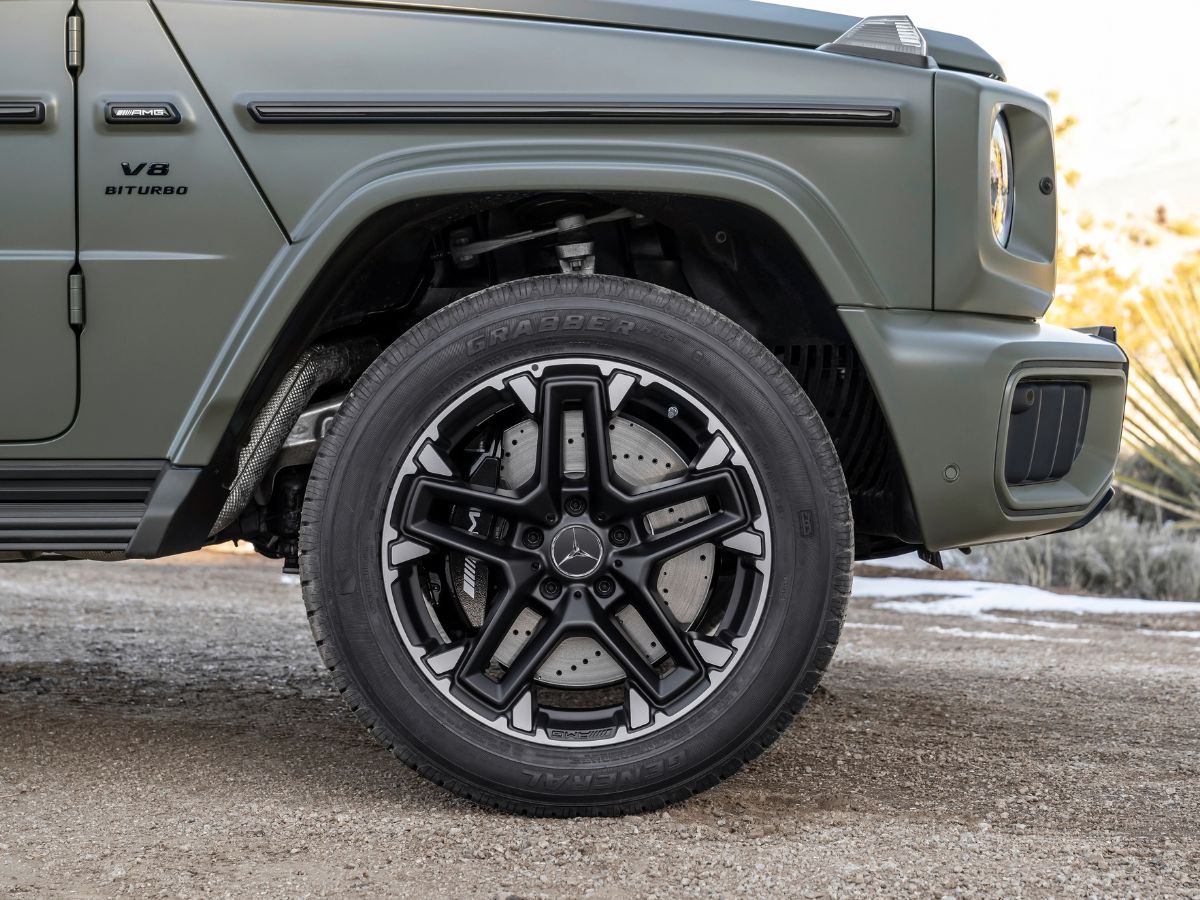 Foto detalle de las llantas del modelo G 63