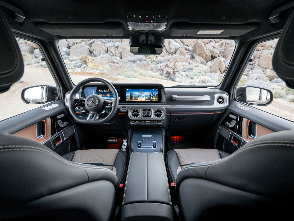 Foto del interior del Mercedes-AMG G 63