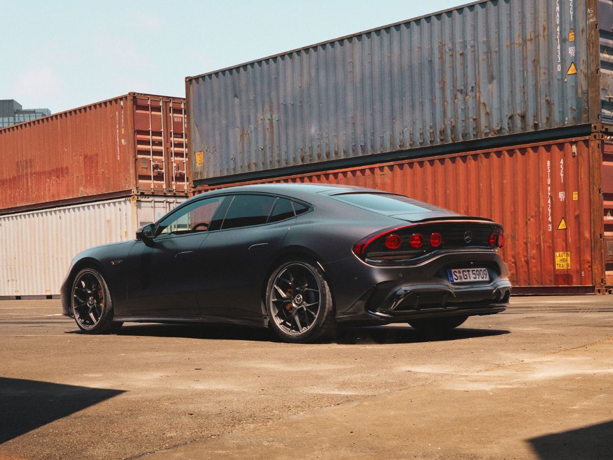 Foto lateral del Mercedes-AMG GT 4 Puertas Coupé