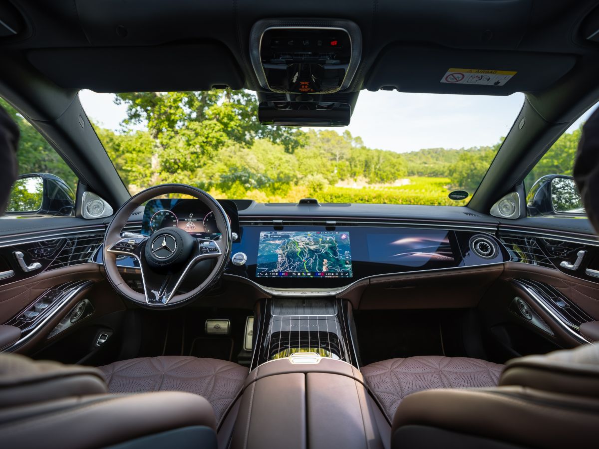 Foto del interior del Mercedes-Maybach  Clase S