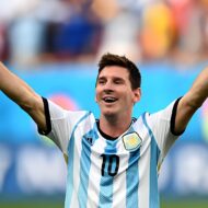 La inmensa fortuna que Leo Messi ha generado con la selección Argentina: este es todo el dinero que ha ganado en 21 años Foto de Leo Messi en los cuartos de final del Mundial 2014