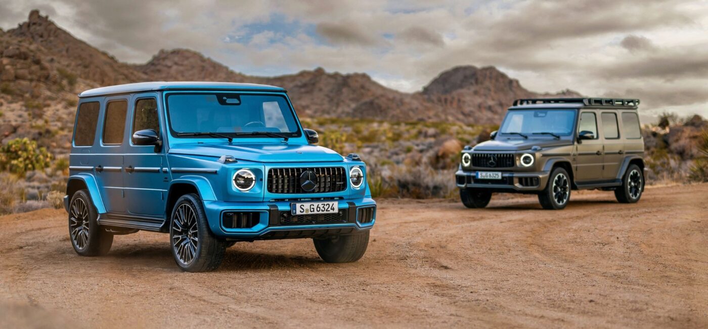 Imagen de dos ejemplares del Mercedes-AMG G 63