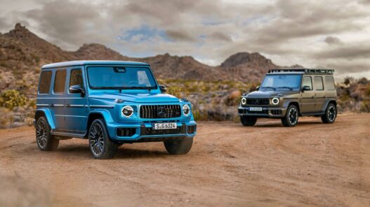 Imagen de dos ejemplares del Mercedes-AMG G 63