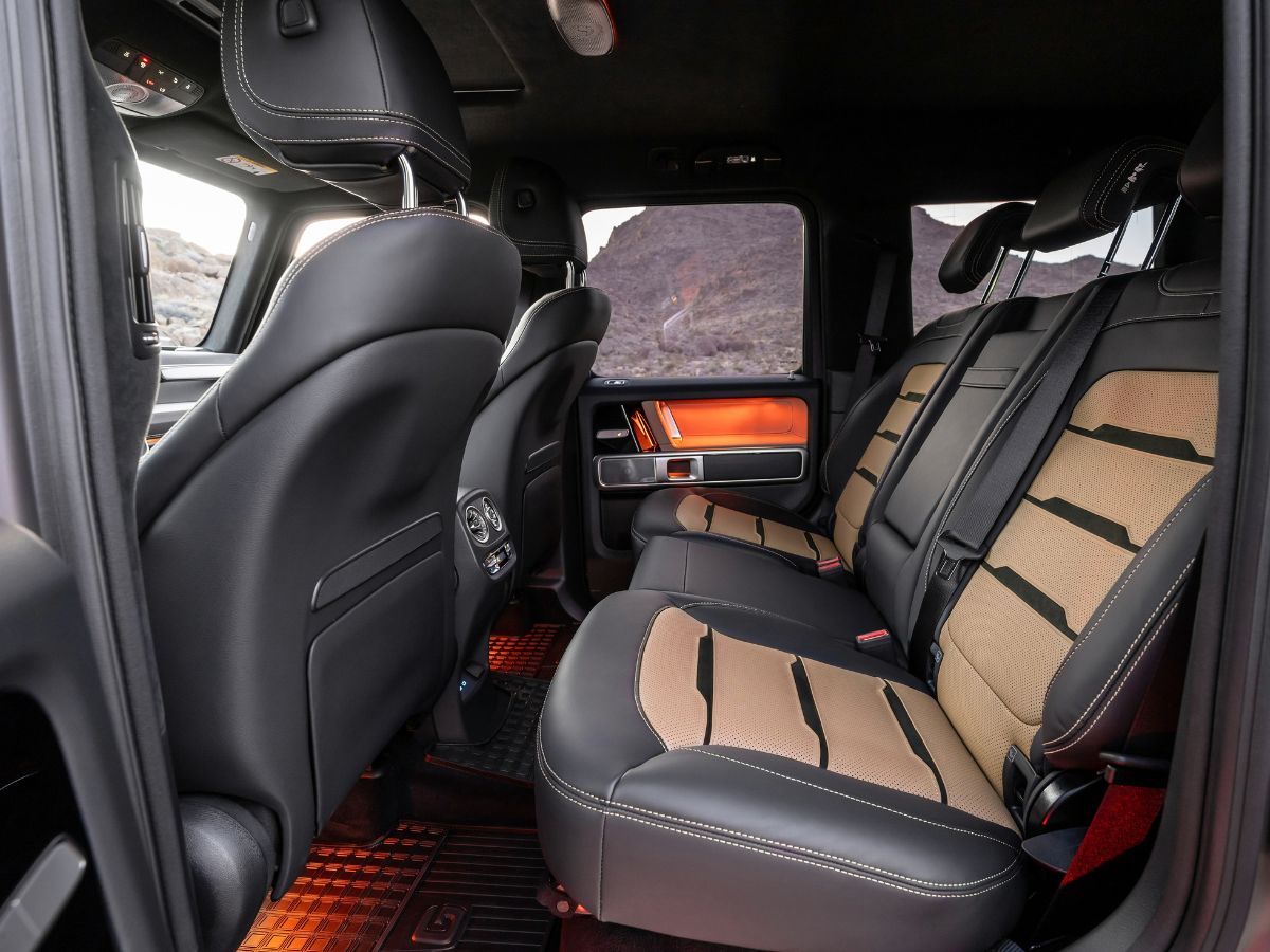Foto de la parte trasera del G 63 de Mercedes