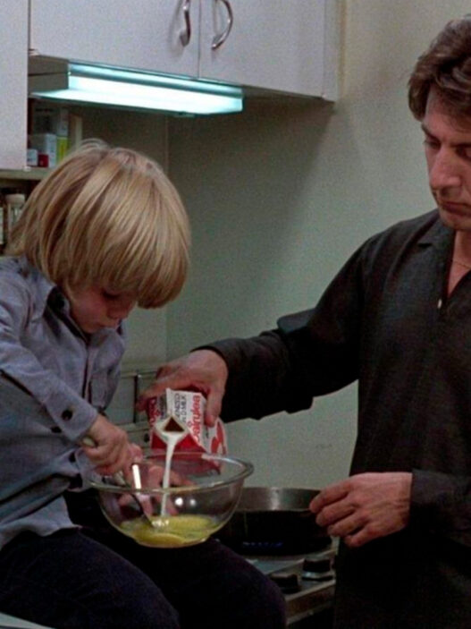 Escena de la película Kramer contra Kramer cocina