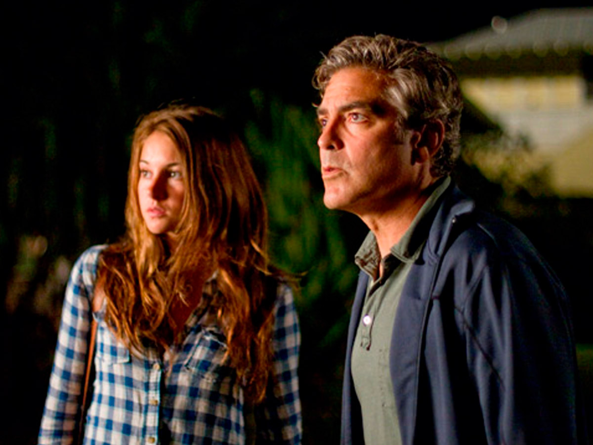 Escena de la película Los descendientes (2011)