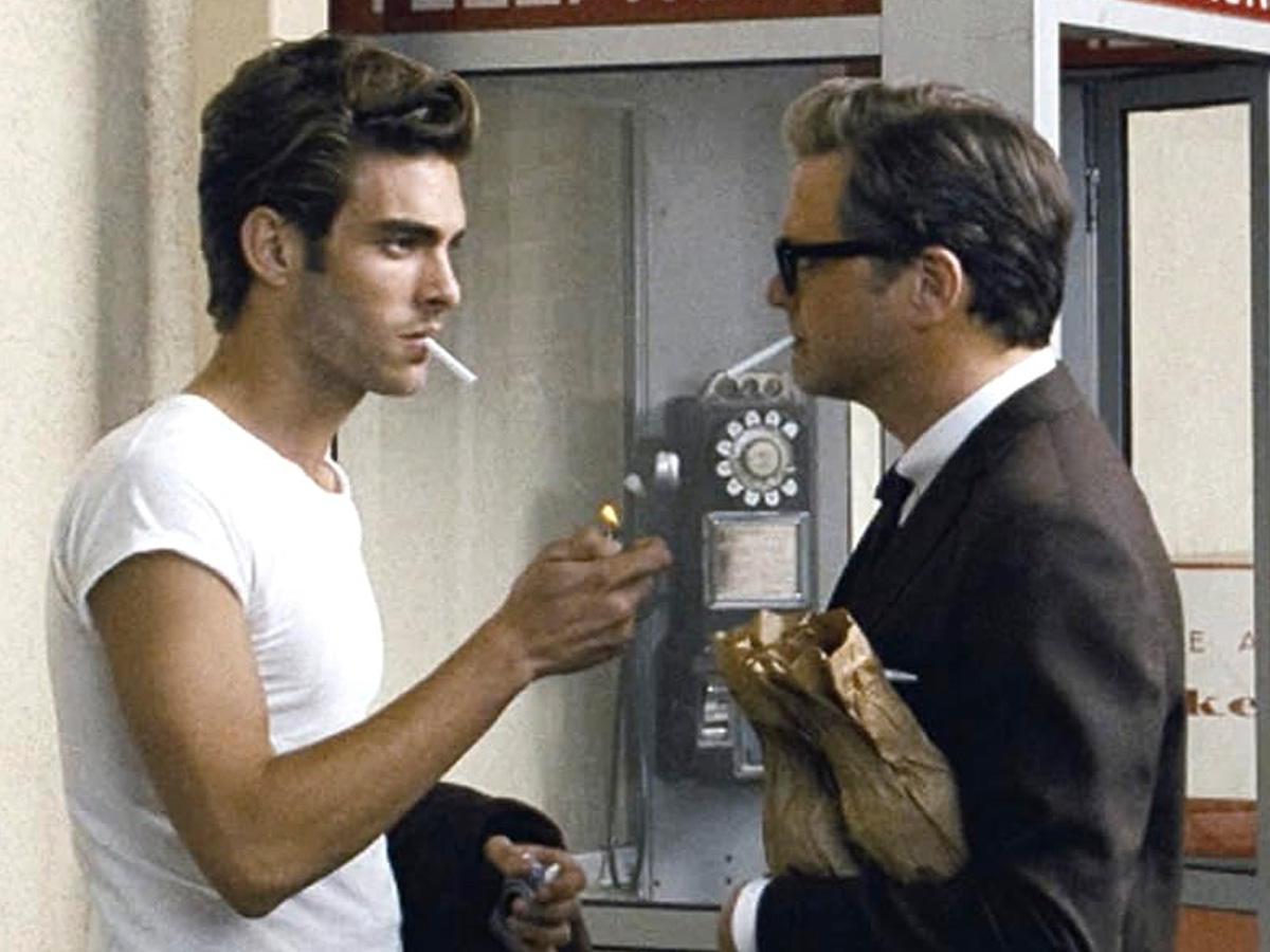 Escena película Un hombre soltero, de Tom Ford, con Jon Kortajarena y Collin Firth
