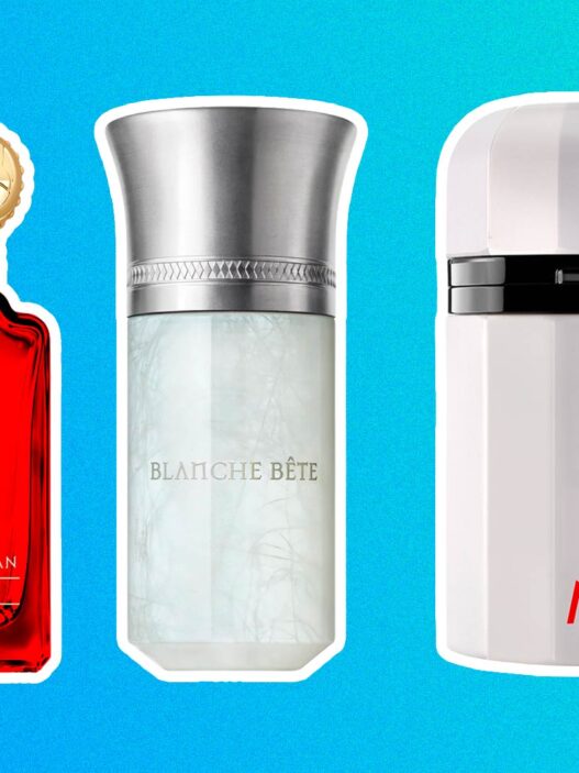 Collage de frascos de perfume para hombre poco comunes