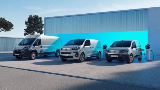 Foto de la gama de furgones de Peugeot E