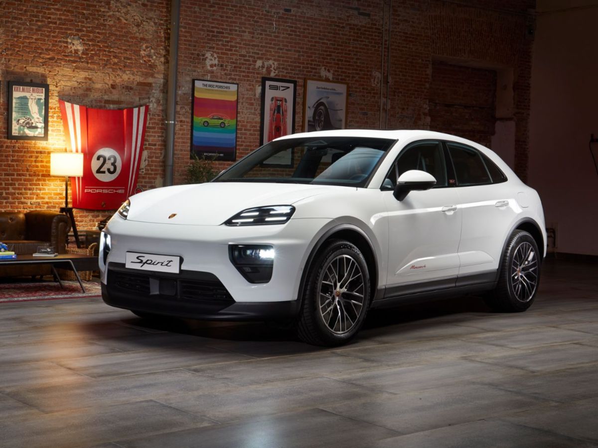 Imagen de estudio del Porsche Macan Spirit