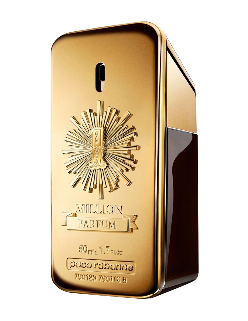 Lingote dorado de Rabanne 1 Million Parfum
