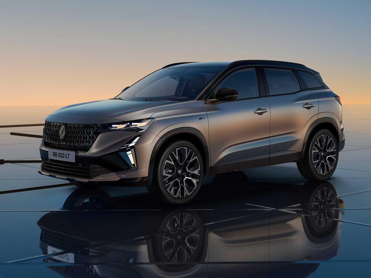 Renault Austral 2026 de tres cuartos delantero, imagen oficial de la ficha de renault.es