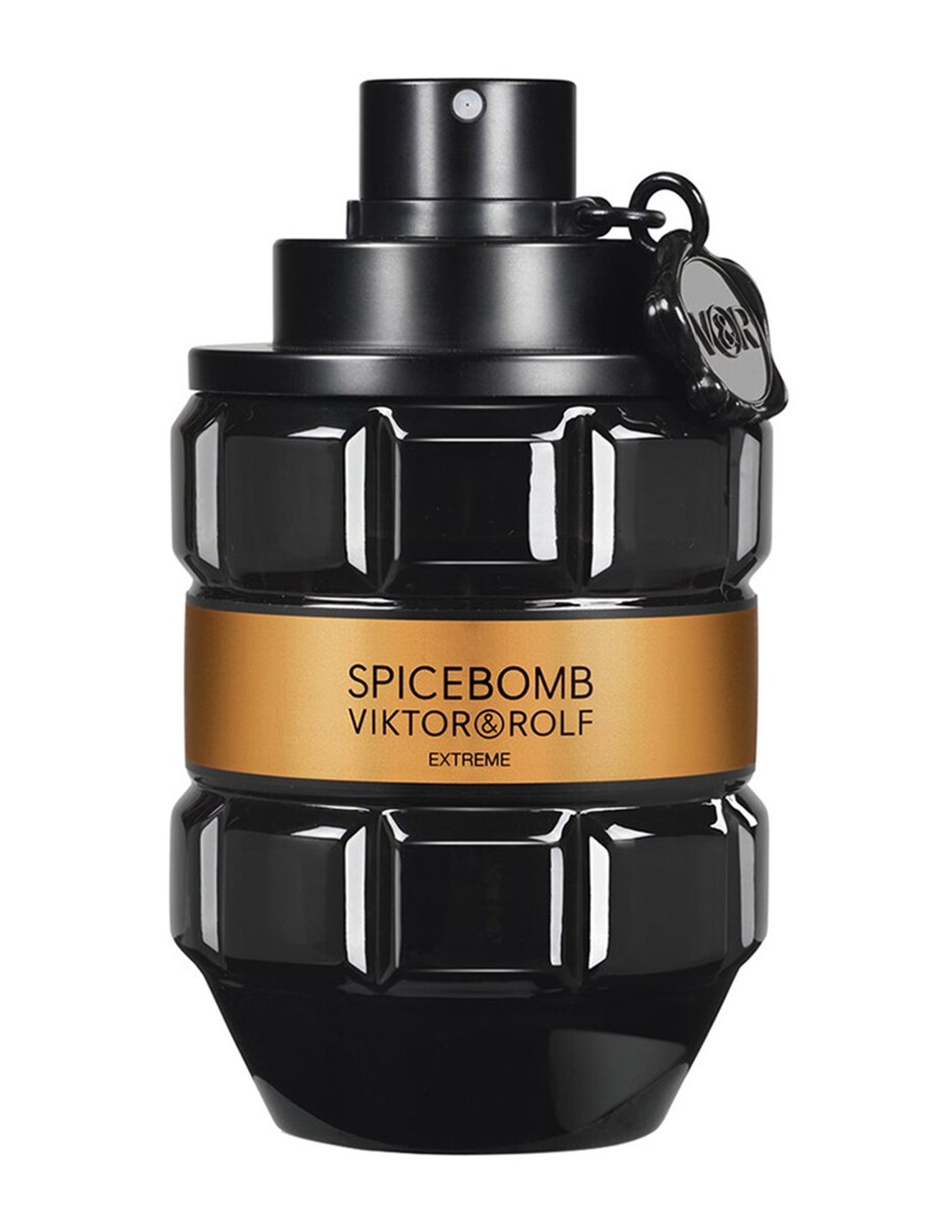 Frasco con forma de granada de Viktor&Rolf Spicebomb Extreme Eau de Parfum
